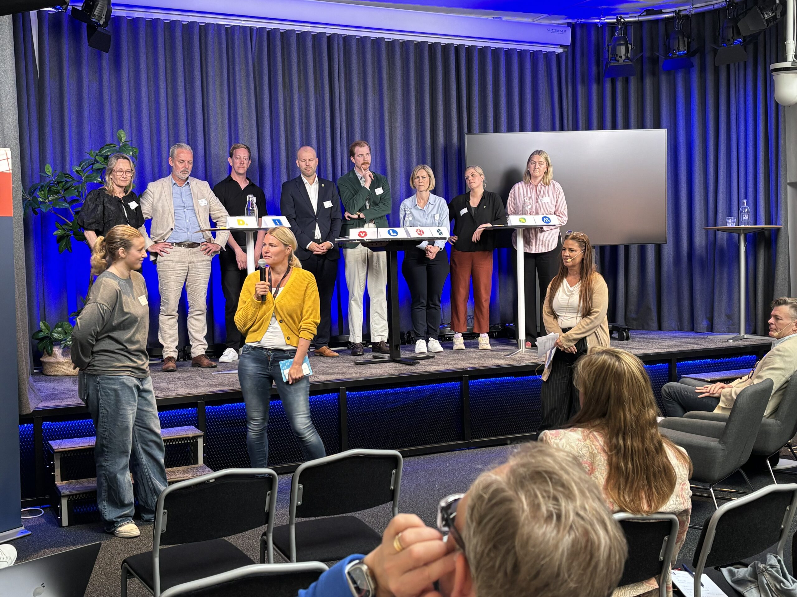 Politiskt samtal om hållbarhet genom entreprenörskap